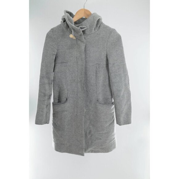 Aritzia Babaton Pearce Wool-blend coat with hood light gray | XXS - Picture 3 of 13